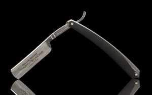 The Art of Shaving Black 5/8” Blade Point Straight Razor