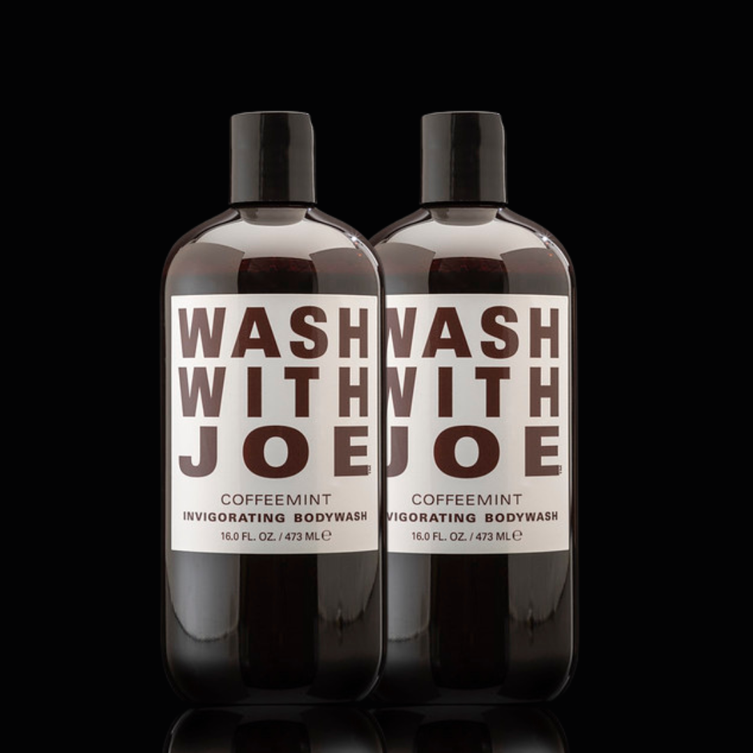 Wash With Joe Original Coffeemint Body Wash 16 fl.oz. (2 Pack)