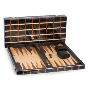Bey-Berk Leo 21" Backgammon Set