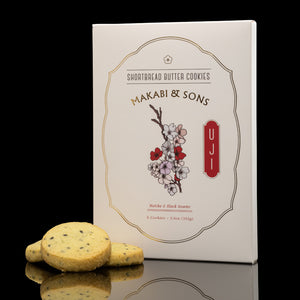 Makabi & Sons Uji Matcha Black Sesame Cookies