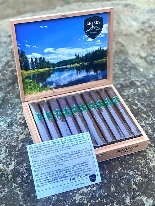 Big Sky Cigar: Madison Cigar Box